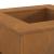 Cuptor de foc Maro 60 x 60 x 30 cm Oțel rezistent la intemperii GartenMobel Dekor