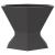Cuptor de foc Negru 50 x 50 x 40 cm Oțel laminat la rece GartenMobel Dekor