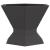 Cuptor de foc Negru 50 x 50 x 40 cm Oțel laminat la rece GartenMobel Dekor