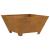 Cuptor de foc Maro 60 x 60 x 30 cm Oțel rezistent la intemperii GartenMobel Dekor