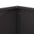 Cuptor de foc Negru 80 x 80 x 40 cm Oțel laminat la rece GartenMobel Dekor