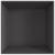 Cuptor de foc Negru 80 x 80 x 40 cm Oțel laminat la rece GartenMobel Dekor