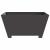 Cuptor de foc Negru 80 x 80 x 40 cm Oțel laminat la rece GartenMobel Dekor