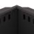 Cuptor de foc Negru 38 x 38 x 51 cm Oțel laminat la rece GartenMobel Dekor