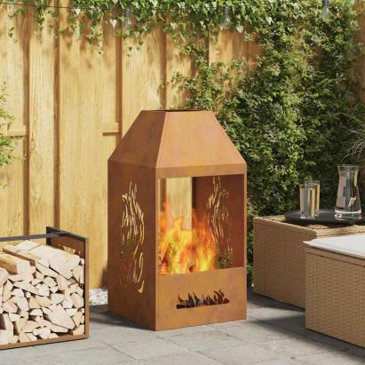 Cuptor de foc Maro 50 x 50 x 100 cm GartenMobel Dekor