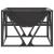 Cuptor de foc Negru 50 x 50 x 35 cm Oțel laminat la rece GartenMobel Dekor