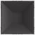 Cuptor de foc Negru 50 x 50 x 35 cm Oțel laminat la rece GartenMobel Dekor
