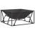 Cuptor de foc Negru 80 x 80 x 40 cm Oțel laminat la rece GartenMobel Dekor