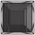 Cuptor de foc Negru 80 x 80 x 40 cm Oțel laminat la rece GartenMobel Dekor