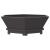 Cuptor de foc Negru 75 x 75 x 28 cm Oțel laminat la rece GartenMobel Dekor