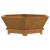 Cuptor de foc Maro 75 x 75 x 28 cm Oțel rezistent la intemperii GartenMobel Dekor