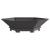 Cuptor de foc Negru 100 x 100 x 28 cm Oțel laminat la rece GartenMobel Dekor