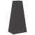 Cuptor de foc Negru 50 x 35 x 100 cm Oțel laminat la rece GartenMobel Dekor