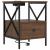 Dulap de noapte Stejar brun 41.5 x 40.5 x 55 cm Lemn compozit GartenMobel Dekor