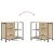 Dulap de birou Stejar sonoma 76 x 41 x 72 cm Lemn compozit GartenMobel Dekor