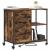 Dulap de birou Stejar afumat 76 x 41 x 72 cm Lemn compozit GartenMobel Dekor