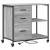 Dulap de birou sonoma gri 76 x 41 x 72 cm Lemn compozit GartenMobel Dekor