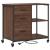 Dulap de birou Stejar brun 76 x 41 x 72 cm Lemn compozit GartenMobel Dekor