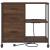 Dulap de birou Stejar brun 76 x 41 x 72 cm Lemn compozit GartenMobel Dekor
