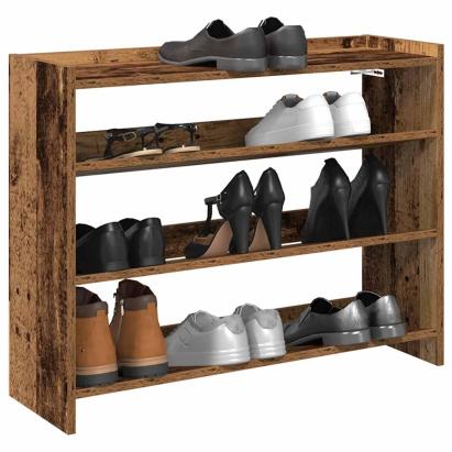 Pantofar, Lemn vechi, 80x25x62 cm, lemn compozit GartenMobel Dekor