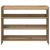 Pantofar, stejar artizanal, 80x25x62 cm lemn prelucrat GartenMobel Dekor