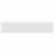 Raft de perete cu sertare, alb, 100x36x19 cm, lemn prelucrat GartenMobel Dekor