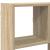 Raft cubic perete 12 compartimente stejar sonoma lemn prelucrat GartenMobel Dekor