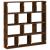 Raft cubic perete 12compartimente stejar fumuriu lemn prelucrat GartenMobel Dekor