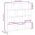 Raft cubic perete 12compartimente stejar fumuriu lemn prelucrat GartenMobel Dekor