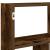 Raft cubic perete 12compartimente stejar fumuriu lemn prelucrat GartenMobel Dekor