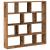 Raft cubic perete cu 12 compartimente lemn vechi lemn prelucrat GartenMobel Dekor