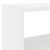 Raft cubic de perete cu 7 compartimente alb lemn prelucrat GartenMobel Dekor