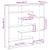 Raft cubic perete 7 compartimente stejar fumuriu lemn prelucrat GartenMobel Dekor