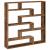 Raft cubic perete cu 7 compartimente lemn vechi lemn prelucrat GartenMobel Dekor