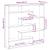 Raft cubic perete cu 7 compartimente lemn vechi lemn prelucrat GartenMobel Dekor