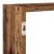 Raft cubic perete cu 7 compartimente lemn vechi lemn prelucrat GartenMobel Dekor