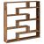 Raft cubic perete cu 7 compartimente lemn vechi lemn prelucrat GartenMobel Dekor