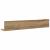 Rafturi perete 2 buc., stejar artizanal, 100x16,5x16,5 cm, lemn GartenMobel Dekor
