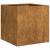 Jardinieră Rusty 40x40x40 cm Oțel pentru intemperii GartenMobel Dekor