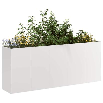 Jardinieră 200x40x80 cm oțel inoxidabil GartenMobel Dekor