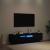 Cabinet TV Negru 160 x 35 x 40 cm Lemn compozit GartenMobel Dekor