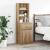 Noptiera Artisan Stejar 39x35x125 cm Lemn prelucrat GartenMobel Dekor