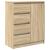 Bufetă cu sertare Stejar Sonoma 71x35x84 cm Lemn prelucrat GartenMobel Dekor