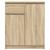 Bufetă cu sertar Stejar Sonoma 71x35x84 cm Lemn prelucrat GartenMobel Dekor