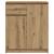 Bufetă cu sertar Artisan Stejar 71x35x84 cm Lemn prelucrat GartenMobel Dekor