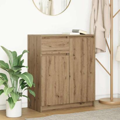Bufetă cu sertar Artisan Stejar 71x35x84 cm Lemn prelucrat GartenMobel Dekor