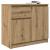 Bufetă cu sertar Artisan Stejar 71x35x65 cm lemn prelucrat GartenMobel Dekor