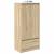 Dulap cu sertar Stejar Sonoma 55,5x34x119,5 cm Lemn prelucrat GartenMobel Dekor