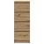 Bufetă Stejar Artisan 37,5x35x99 cm Lemn prelucrat GartenMobel Dekor