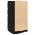 Bufetă cu sertare Stejar negru 37,5x35x99 cm Lemn prelucrat GartenMobel Dekor